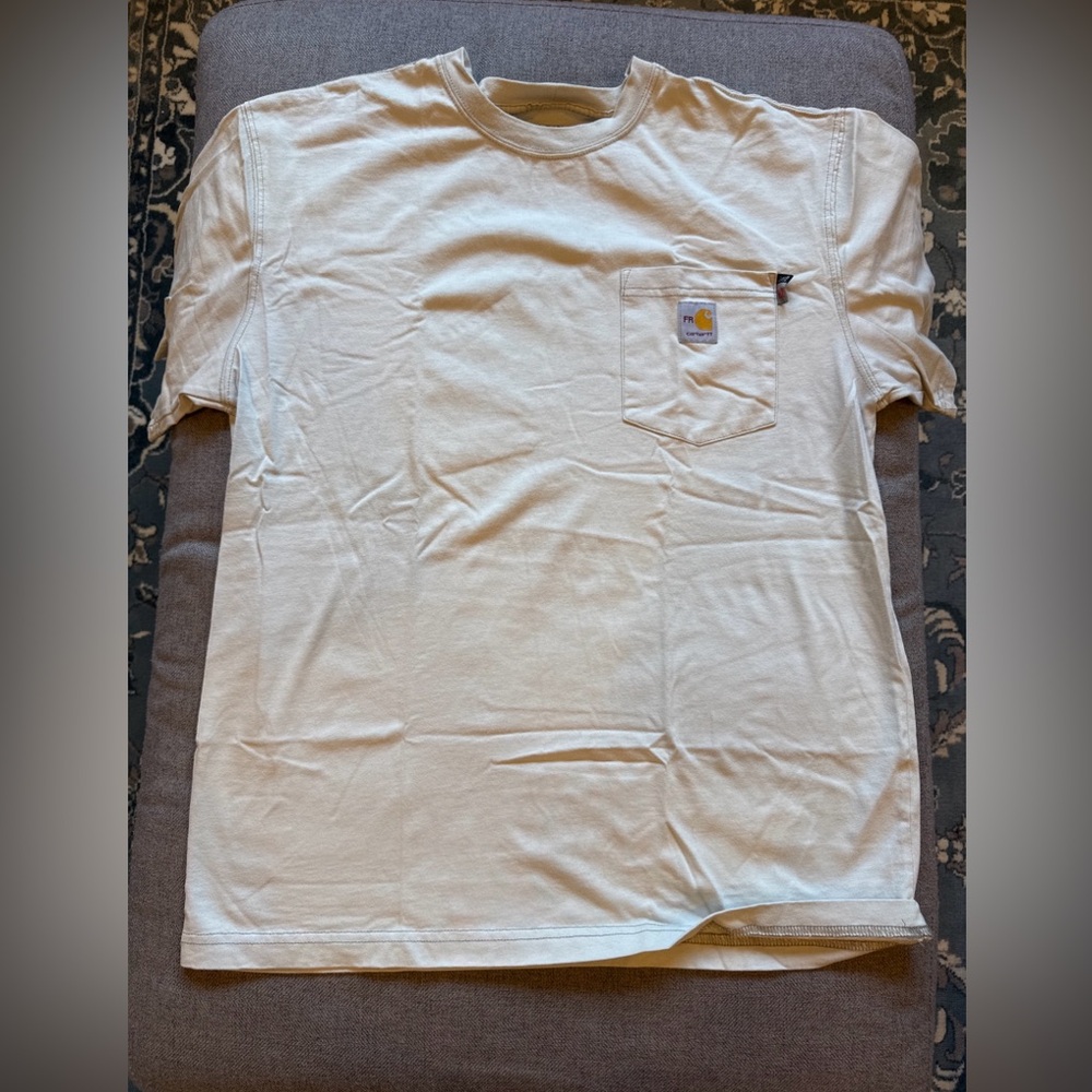 Carhartt FR shirt gray medium loose fit